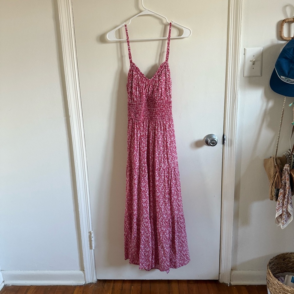 Hollister Floral Midi Dress